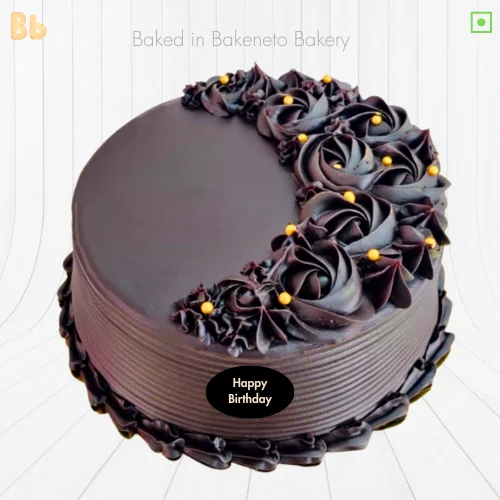 Order Chocolate Death Cake, a pure truffle cake online in noida, ghaziabad, gaur city, delhi and greater Noida by bakeneto bakery.