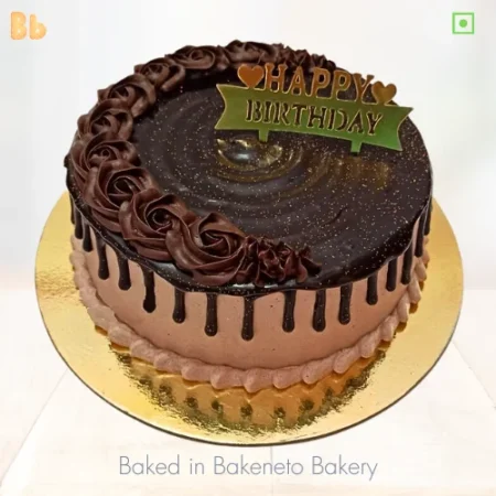 Chocolate Shower Cake is the Best Chocolate Design available in online cake delivery website, bakeneto.