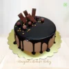 KitKat Chocolate Cream Cake. Choco KitKat Cake