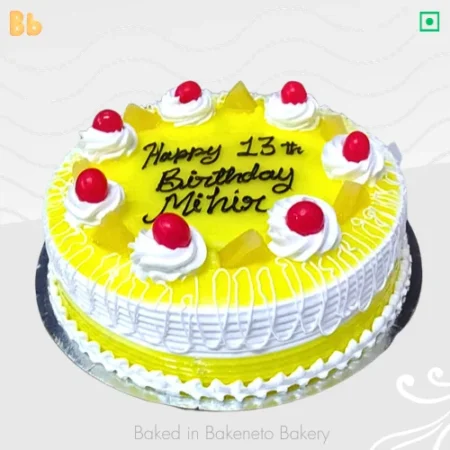 Pineapple Treat Cake available for online ordering by bakeneto bakery.