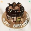Order chocolate treasure cake for the best cake shop in noida extension, indirapuram, Noida, and Vaishali by bakeneto.