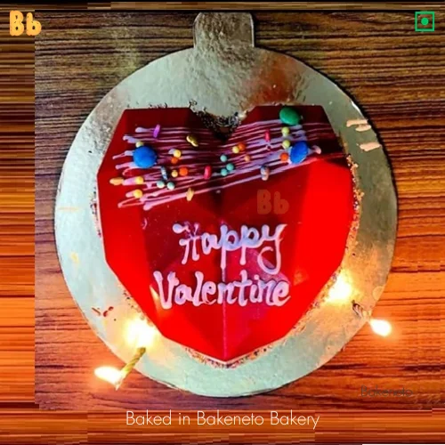 red heart pinata Cake is the best for your valentine, wife or girlfriend. Order pinata cake online by best bakery shop in Noida & Ghaziabad, the bakeneto bakery.