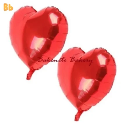Foil Heart 2 Balloons