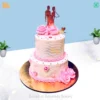 Order this Just Engaged Theme cake Online and the get same day cake delivery in Noida, Ghaziabad, Vaishali, Vasundhara, Gaur city, Noida Extension and Delhi. Visit bakeneto.com and checkout all types of engagement theme cake online.