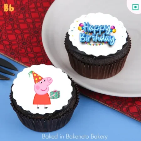 Looking for best cartoon cup cakes online? Order personalized cup cakes from bakeneto.com