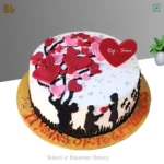 Love life cake is the best cake to celebrate Anniversary party. Order cake online and same day delivery by bakeneto.com