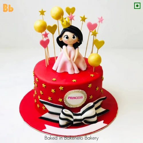 A mesmerized theme cake for your girl’s birthday, a Cute Doll Cake would be the best pick for the event. Fascinated design with premium delicious taste would be the surprise for everyone in the party.