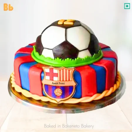 Your search for decent quality, fresh and yummy customized cake ends here with FIFA Football Cake for birthday / party etc. by bakeneto.com. Get free cake delivery in Noida, Ghaziabad, Noida Extension.
