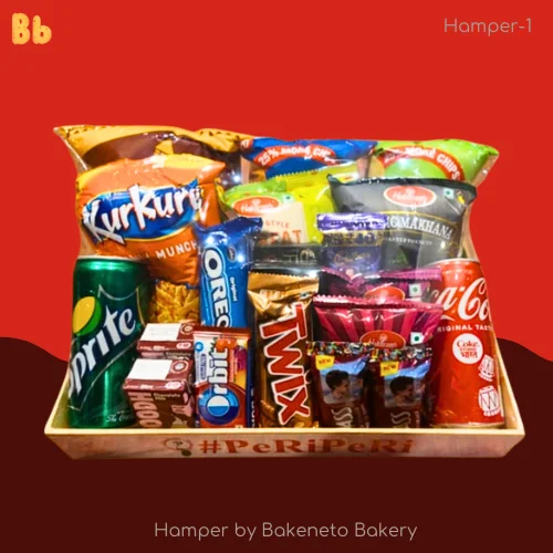 Gift Hamper Bucket delivery in Noida, Ghaziabad and Greater Noida Extension.