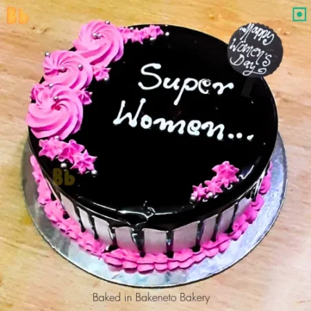 Order Purple Womens Day Cake in Noida, Ghaziabad, Delhi, Noida Extension by ordering it online by bakeneto.com