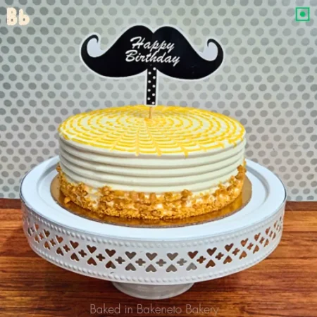 Order Daddy Butterscotch Cake Online. Father's Day Cake, Online Cake Delivery, 2 hours Delivery in Noida, Ghaziabad by bakeneto.com