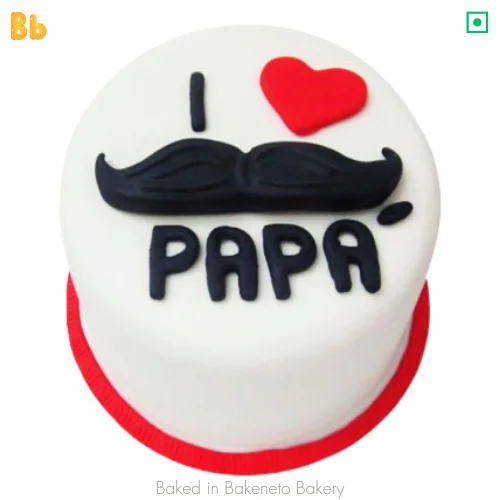 Order Fathers Day Cake Online. Father's Day Cake, Online Cake Delivery, 2 hours Delivery in Noida, Ghaziabad by bakeneto.com