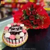 Fresh Love Flower Combo is available for home delivery in Noida, Ghaziabad, Noida extension by the best cake shop nearby. Best Cake shop, bakeneto.com