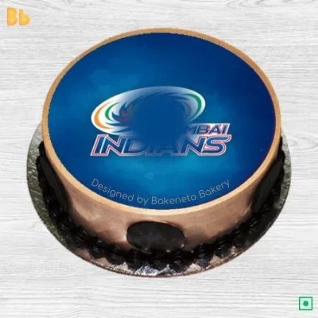 Order Mumbai Indians IPL Cake, the best quality cricket theme cake. Order cake online in Noida by the best bakery in Noida & Ghaziabad.