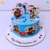 SuperHero Dad Cake, Father's Day Cake, Online Cake Delivery, 2 hours Delivery in Noida, Ghaziabad by bakeneto.com
