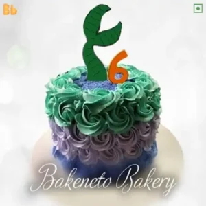 Order or Send 6 Year Mermaid Cake to celebrate birthday. Get some best cartoon cake designs by bakeneto | Kids Birthday cakes or Cartoon Cakes in Noida, Indirapuram, Vaishali, Vasundhara and Gaur City by best cake shop