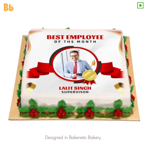 Best Photo Cake designs, buy Award Photo Cake and get free cake home delivery in Noida, Indirapuram, Vaishali, Vasundhara and Gaur City Noida by best cake shop near by bakeneto.