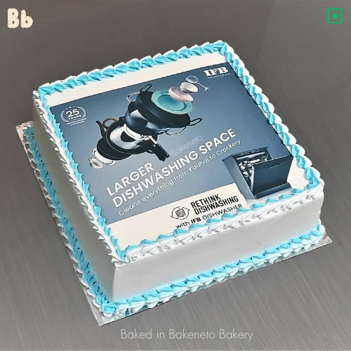 Buy Brand Photo Cake and get free cake home delivery in Noida, Indirapuram, Vaishali, Vasundhara and Gaur City Noida by best cake shop near by, bakeneto.