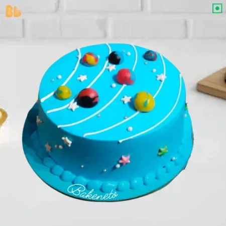 Order delicious Creamy Planet Cake online and get cake's free home delivery in Noida, Ghaziabad, and Noida Extension. Enjoy Instant delivery in Sector-35 Noida, Sector-34 Noida, Sector-33 Noida, Sector-50 Noida, Sector-51 Noida, Sector-37 Noida, Sector-39 Noida, Sector-2 Noida, Sector-3 Noida, Sector-4 Noida, Sector-9 Noida, Sector-10 Noida, Sector-125 Noida, Sector-126 Noida, Sector-127 Noida and Vaishali, Vasundhara, Indirapuram, Kaushambi, Ashok Nagar Delhi and Noida Extension as well.
