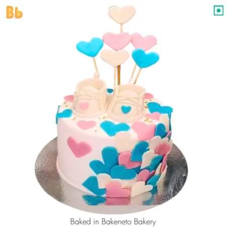 your search for best quality Cute Baby Shower Cake ends here at bakeneto, an online cake delivery cake shop. Order best quality Cute Baby Shower Cake and get free cake home delivery in Noida, Ghaziabad, Vaishali, Vasundhara, Kaushambi, Indirapuram, Crossing republic, Gaur city-1, Gaur city-2, Delhi and Gurugram.