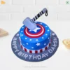 Order delicious for Captain America Cake celebration and get cake's home delivery in Noida, Ghaziabad, and Noida Extension. Enjoy Instant delivery in Sector-35 Noida, Sector-34 Noida, Sector-33 Noida, Sector-50 Noida, Sector-51 Noida, Sector-37 Noida, Sector-39 Noida, Sector-2 Noida, Sector-3 Noida, Sector-4 Noida, Sector-9 Noida, Sector-10 Noida, Sector-125 Noida, Sector-126 Noida, Sector-127 Noida and Vaishali, Vasundhara, Indirapuram, Kaushambi, Ashok Nagar Delhi and Noida Extension as well.
