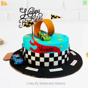 Order Car Rally Cake for your loved ones online and get free cake delivery in Noida, Ghaziabad, Indirapuram, Vaishali, Vasundhara, Kaushambi, Vijay Nagar, Crossing Republic, Noida Extension, near Noida Expressway, Gaur City-1, Gaur City-2, New Ashok Nagar, Sarita Vihar and NSEZ Noida. Cake would be delivered on same day as well. You can also book cake and get delivery in 1 hour as well.