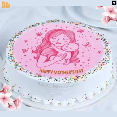 Order delicious Mothers Day Photo Cake for your daughter's birthday party and get cake's home delivery in Noida, Ghaziabad, and Noida Extension. Enjoy Instant delivery in Sector-35 Noida, Sector-34 Noida, Sector-33 Noida, Sector-50 Noida, Sector-51 Noida, Sector-37 Noida, Sector-39 Noida, Sector-2 Noida, Sector-3 Noida, Sector-4 Noida, Sector-9 Noida, Sector-10 Noida, Sector-125 Noida, Sector-126 Noida, Sector-127 Noida and Vaishali, Vasundhara, Indirapuram, Kaushambi, Ashok Nagar Delhi and Noida Extension as well.