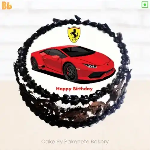 Ferrari Car Cake is the best fit for you if you are looking for car cake for your loved ones online and get free cake delivery in Noida, Ghaziabad, Indirapuram, Vaishali, Vasundhara, Kaushambi, Vijay Nagar, Crossing Republic, Noida Extension, near Noida Expressway, Gaur City-1, Gaur City-2, New Ashok Nagar, Sarita Vihar and NSEZ Noida. Cake would be delivered on same day as well. You can also book cake and get delivery in 1 hour as well.