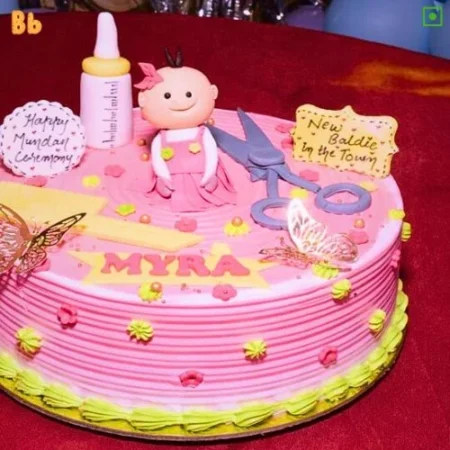 Mundan Theme Cake