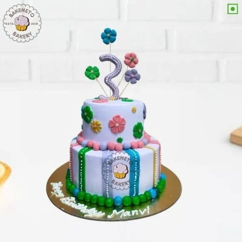 3rd Birthday Cake | Order Birthday cake for Boys | Kids Birthday Cake Online | Cake Delivery in Noida, Ghaziabad, and Noida Extension.