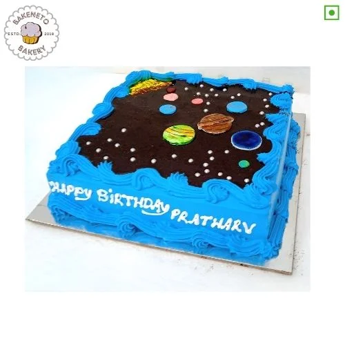 Galaxy Cake | Order Birthday cake for Boys | Kids Cakes Designs | Cake Delivery in Noida, Ghaziabad, and Noida Extension.