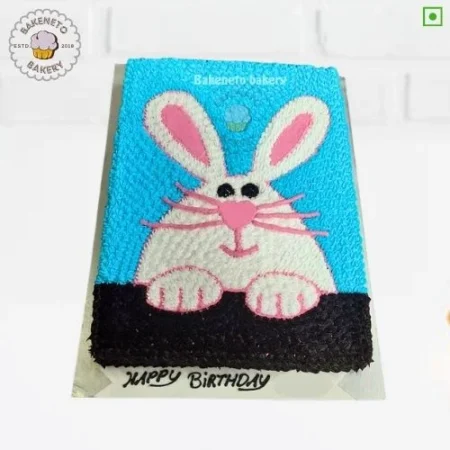 Rabbit Birthday Cake