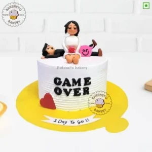 Wedding Game Over Cake | Weeding Cake Design | Marriage Cake designs | Cake Delivery in Noida, Ghaziabad and Noida Ext.