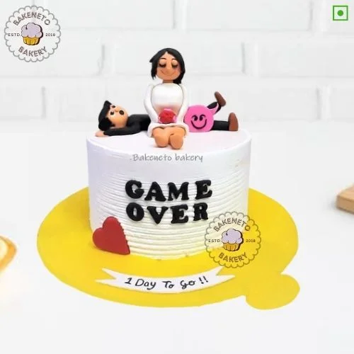 Wedding Game Over Cake | Weeding Cake Design | Marriage Cake designs | Cake Delivery in Noida, Ghaziabad and Noida Ext.