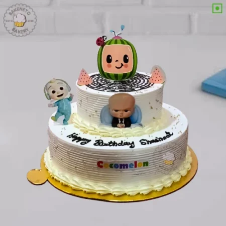 Order Baby Boss Cake online and get the same-day cake delivery in Noida, Ghaziabad and Noida Extesnion by the best bakery and cake shop in noida, gaur ciry, Vaishali, vasundhara, indirapuram, Pratap vihar, Siddharth vihar, crossing republic etc.