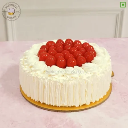 Eggless Cherry Crown Cake delivery in Indirapuram, Noida, Kaushambi, Vaishali by the best cake shop. Also, the same day cake available in just 2 hours in Sector-60, Sector-61, Sector-62, Sector-63, Sector-64, Sector-65, Sector-70, Sector-71, Sector-72, Sector-73, Sector-74, Sector-75, Sector-76 , Secto-77, Secto-78, Secto-79 Noida by the best cake shop.