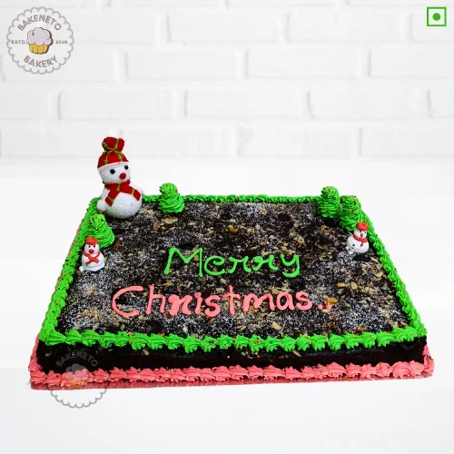 Book Christmas Theme Plum Cake online and get the same-day cake delivery in Noida, Ghaziabad and Noida Extension by the best bakery and cake shop in noida and Cake delivery Gaur City, Vaishali, vasundhara, indirapuram, Pratap vihar, Siddharth vihar, crossing republic etc.