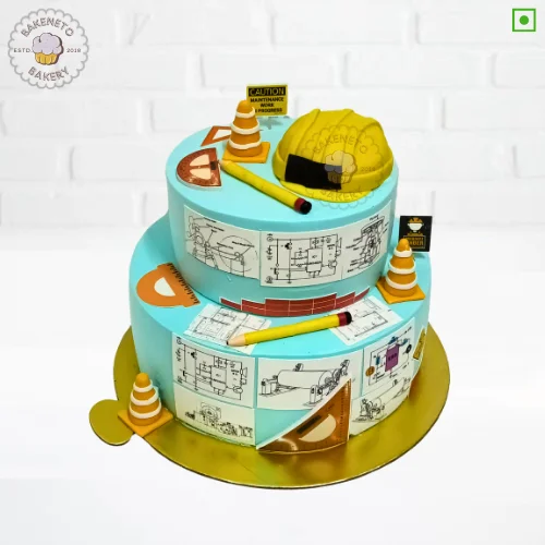 Order this delicious Construction Theme Cake online and get the same-day cake delivery in Noida, Indirapuram, Ghaziabad and Noida Extension by the best bakery and cake shop in noida and Cake delivery Gaur City, Vaishali, Vasundhara, Pratap vihar, Siddharth vihar, Crossing Republic etc.