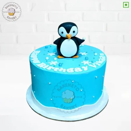 Cute Penguin Cake