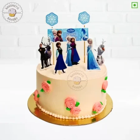 Order Elsa Anna Cake online and get the same-day cake delivery in Noida, Ghaziabad and Noida Extension by the best bakery and cake shop in noida, gaur city, Vaishali, vasundhara, indirapuram, Pratap vihar, Siddharth vihar, crossing republic etc.