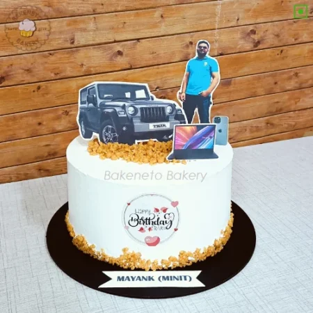 Eggless Husband Theme Cake delivery in Indirapuram, Noida, Kaushambi, Vaishali by the best cake shop. Also, the same day cake available in just 2 hours in Sector-60, Sector-61, Sector-62, Sector-63, Sector-64, Sector-65, Sector-70, Sector-71, Sector-72, Sector-73, Sector-74, Sector-75, Sector-76 , Secto-77, Secto-78, Secto-79 Noida by the best cake shop.