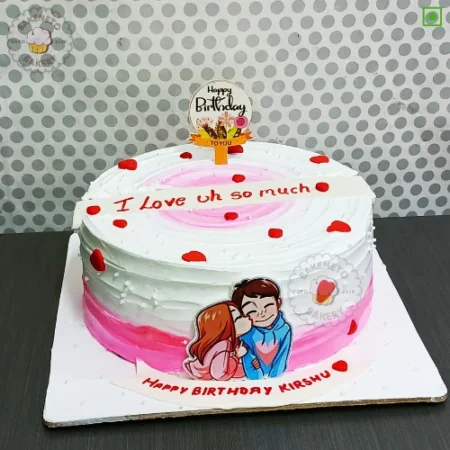 Love Bird Cake delivery in Indirapuram and Noida by the best cake shop. Same day cake available in just 2 hours in sector-3, sector-4, sector-8, sector-9, sector-10, sector-11, sector-12, sector-15, sector-22, sector-23 Noida, Indirapuram and Vaishali.