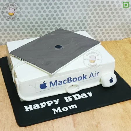 MacBook Cake delivery in Indirapuram and Noida by the best cake shop. Same day cake available in just 2 hours in sector-3, sector-4, sector-8, sector-9, sector-10, sector-11, sector-12, sector-15, sector-22, sector-23 Noida, Indirapuram and Vaishali.