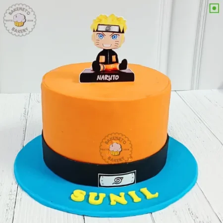 Naruto Theme Cake delivery available in Noida by the best cake shop. Same day cake available in just 2 hours in sector-62, sector-63, sector-64, sector-65, sector-66, sector-50, sector-51, sector-52, sector-53, sector-55 Noida.