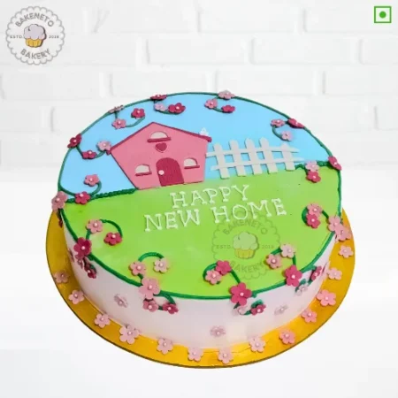 New House Cake | House Warming Cake Design