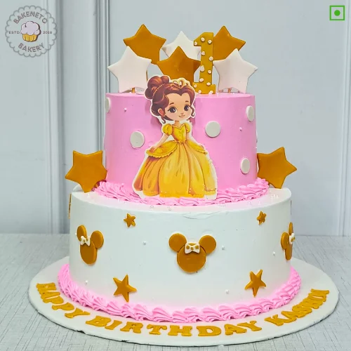 Princess Cinderella Cake delivery in Indirapuram and Noida by the best cake shop. Same day cake available in just 2 hours in sector-79, sector-78, sector-78, sector-77, sector-76, sector-71, sector-72, sector-73, sector-74, sector-75 Noida, Indirapuram and Vaishali.