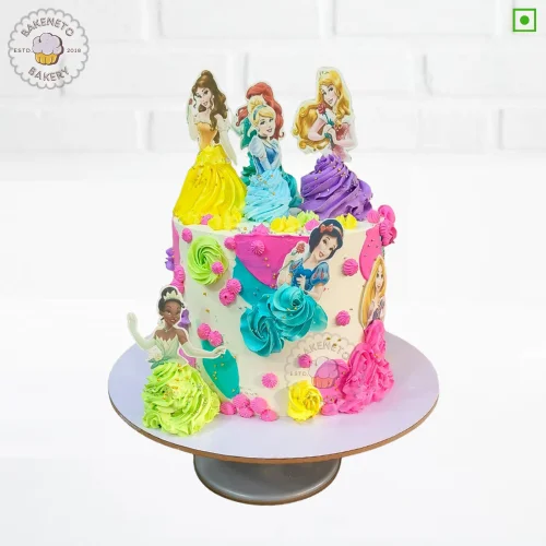 Princess Party Cake delivery available in Noida by the best cake shop. Same day cake available in just 2 hours in sector-3, sector-4, sector-8, sector-9, sector-10, sector-11, sector-12, sector-15, sector-22, sector-23 Noida, Indirapuram and Vaishali.