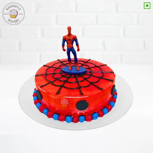 Book Spiderman Cake online and get the same-day cake delivery in Noida, Ghaziabad and Noida Extension by the best bakery and cake shop in noida and Cake delivery Gaur City, Vaishali, vasundhara, indirapuram, Pratap vihar, Siddharth vihar, crossing republic etc.