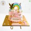 Order best quality 3D Rainbow Butterfly Cake online by the best cake hop in Noida, Ghaziabad and Greater Noida Extension near by areas Bakeneto provides online cake delivery service in 2 hours in Indirapuram, Kaushambi, Vasundhara, Vaishali, Pratap Vihaar, Crossing republic, Noida Extension, Ashok Nagar Delhi, and Noida. Get your cake customized in 2 hours.