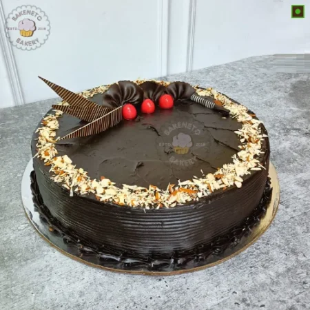 Book Almond Chocolate Cake for kid's birthday in 30 minutes in Noida. Order cake online and get super fast cake delivery nearby in Noida, Ghaziabad, Noida Extension. Get customized theme cakes in 2 hours in Noida.